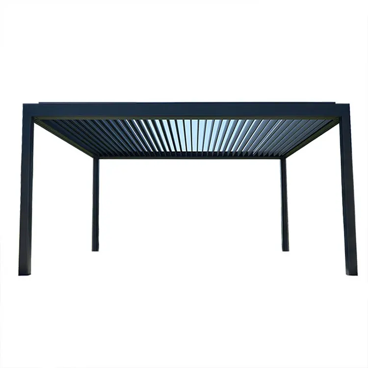 Customized aluminum outdoor pavilion Garden landscape pavilion leisure pavilion glass room