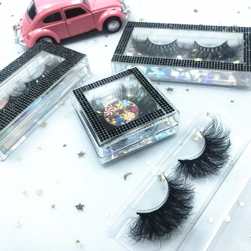 wholesale factory mink eyelashes mixed styles multi magnet  pack box wholesale lash vendor bulk lashes custom eyelash package