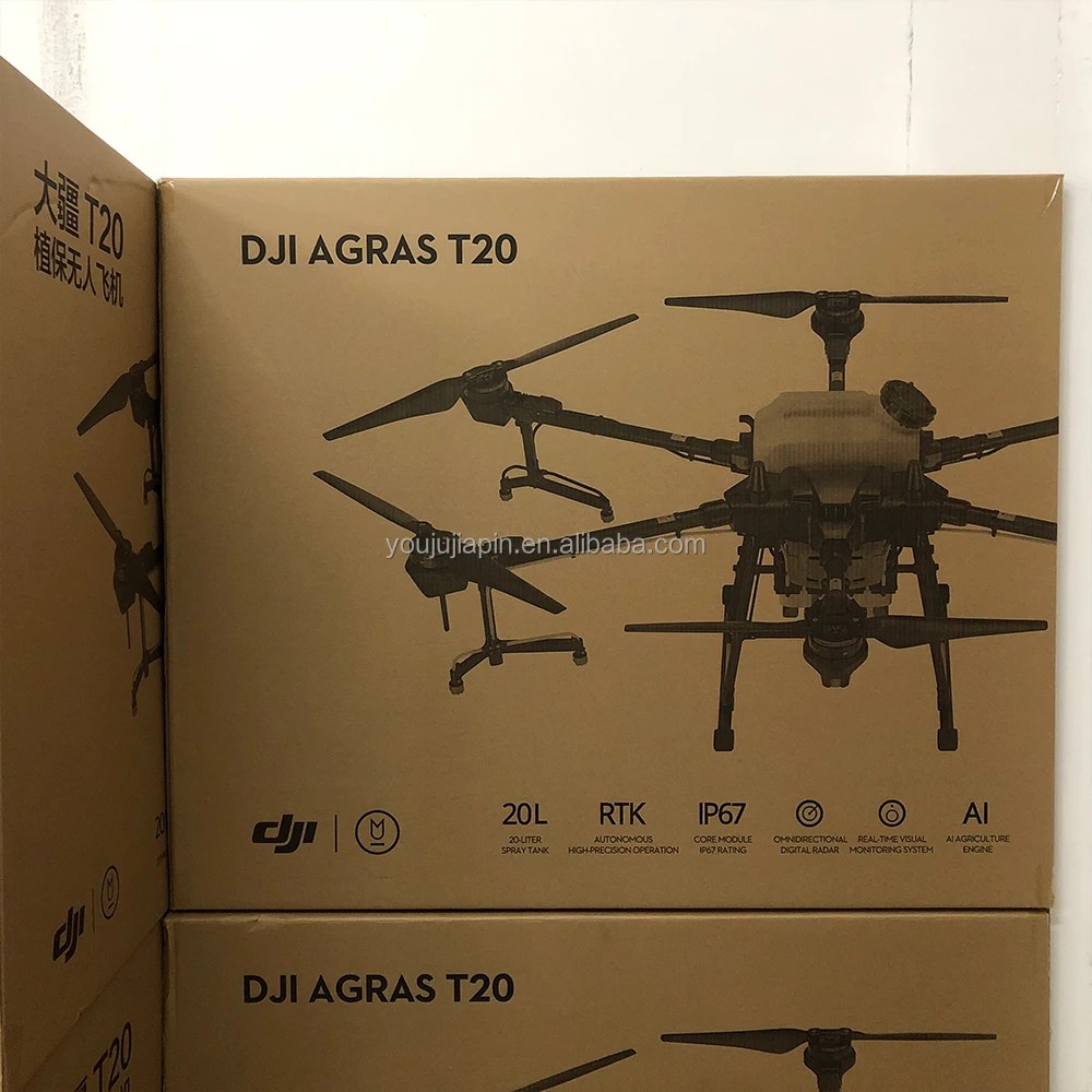 Новое поступление сельскохозяйственный Дрон-распылитель DJI Agras T20 T30 вездеход Защита окружающей среды большая нагрузка на распыление 20