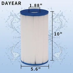 Hot springs Spa Filter Cartridges For Pool cleaning kits Replacement BESTWAY IV Intex B swimming pool cartridge filter