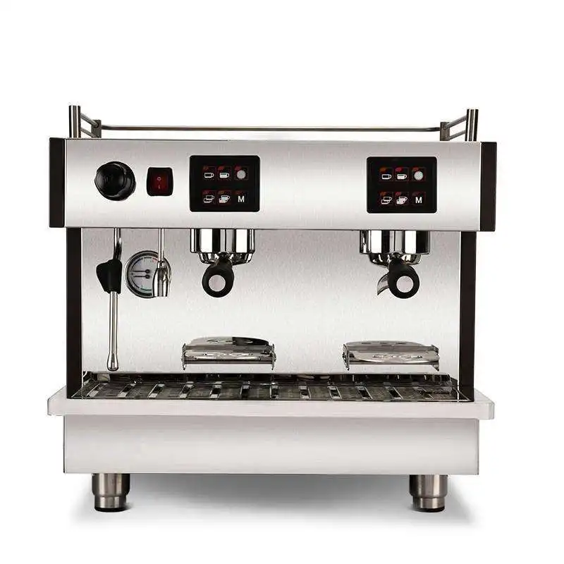 Double head professional automatic industrial commercial espresso coffee machine for business