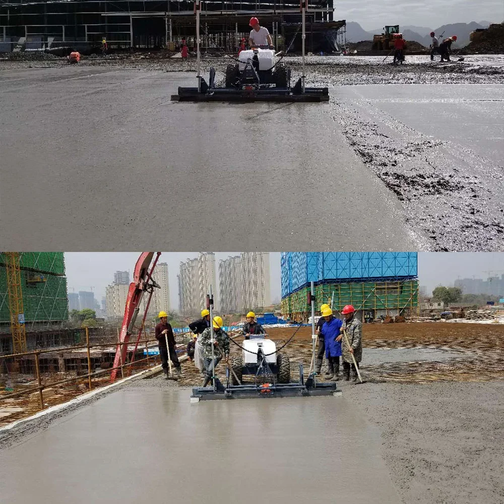 VANSE DZ25-2 Electric Drive Concrete Floor Surface Laser Leveling Machine Leveling Vibrator Machines For Sale With Laser Emitter