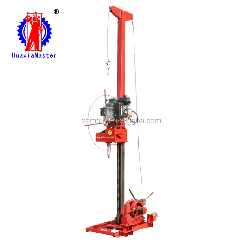 Portable core soil sampling drilling rig machine SPT  10 m 20 m 30 m 50 m