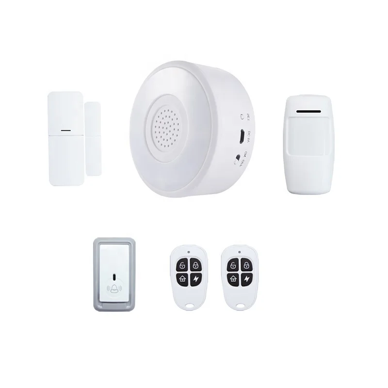  Tuya Wi-Fi Rf433 Умный домашний концентратор сирена Беспроводная охранная