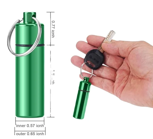 Hot-selling weekly pill box aluminum wholesale 7 days metal pill container cute suitcase organizer waterproof