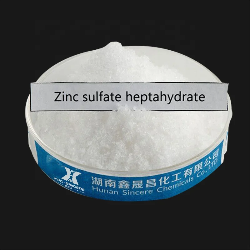 Various good quality popular product zinc sulphate granular heptahydrate/monohydrate powder
