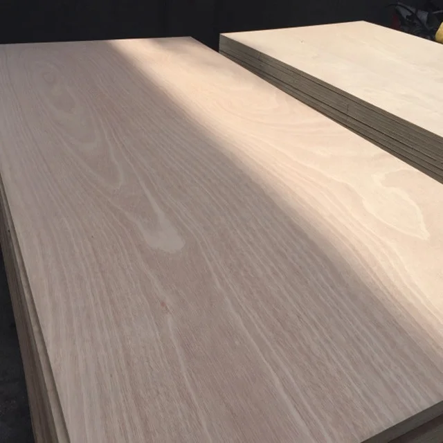 Commercial Plywood with Okoume/Bintangor/Meranti/Pencil Cedar/Birch/Poplar Veneer and Poplar Core