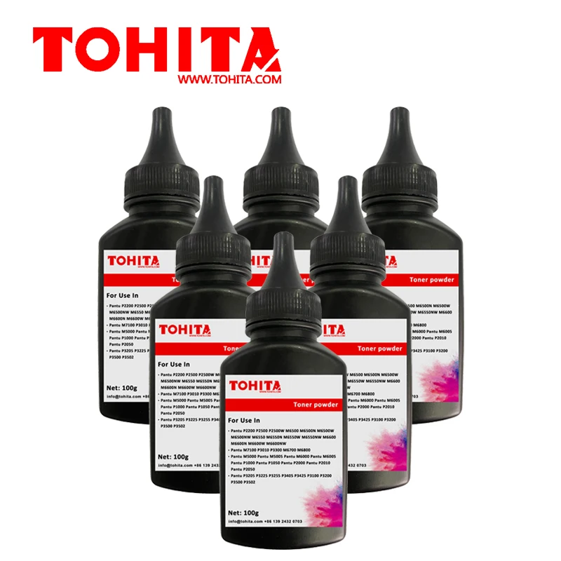 Совместимый порошок тонера TOHITA для Pantum P2200 P2500 P2500W M6500 M6500N M6500W высокое качество от