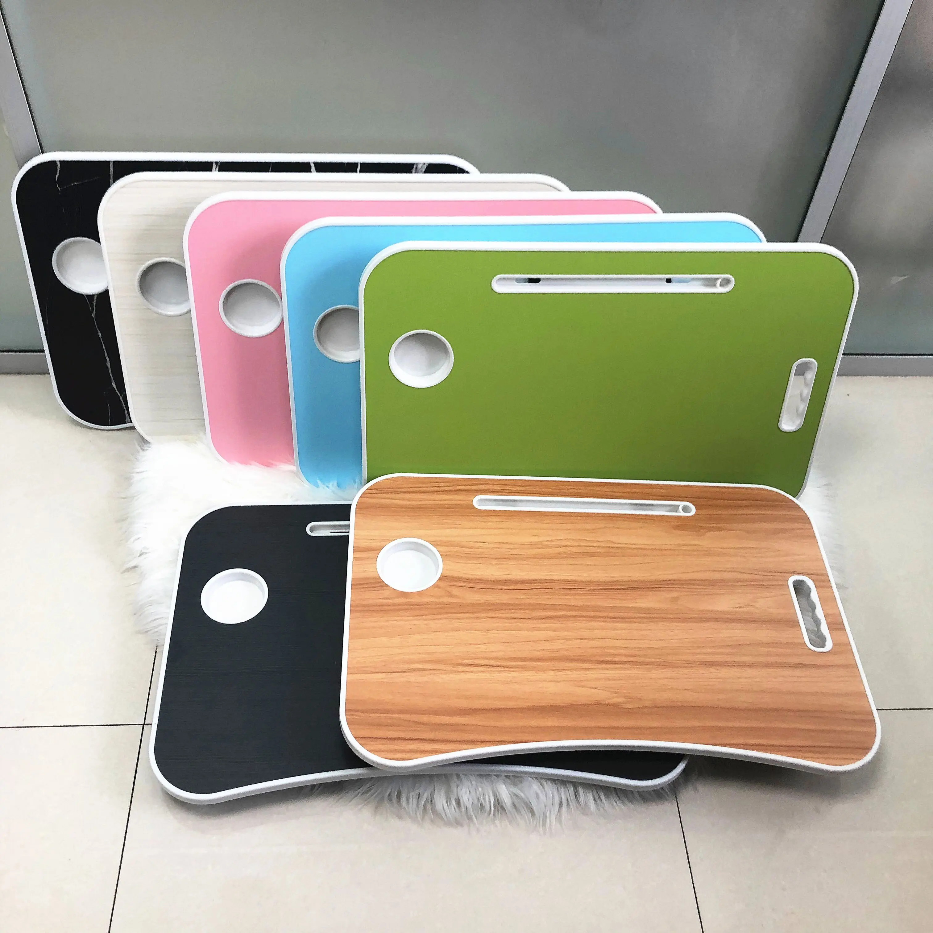 Mini Dormitory Table For Breakfast Serving Bed Tray Bed Study Table Mesa Plegables