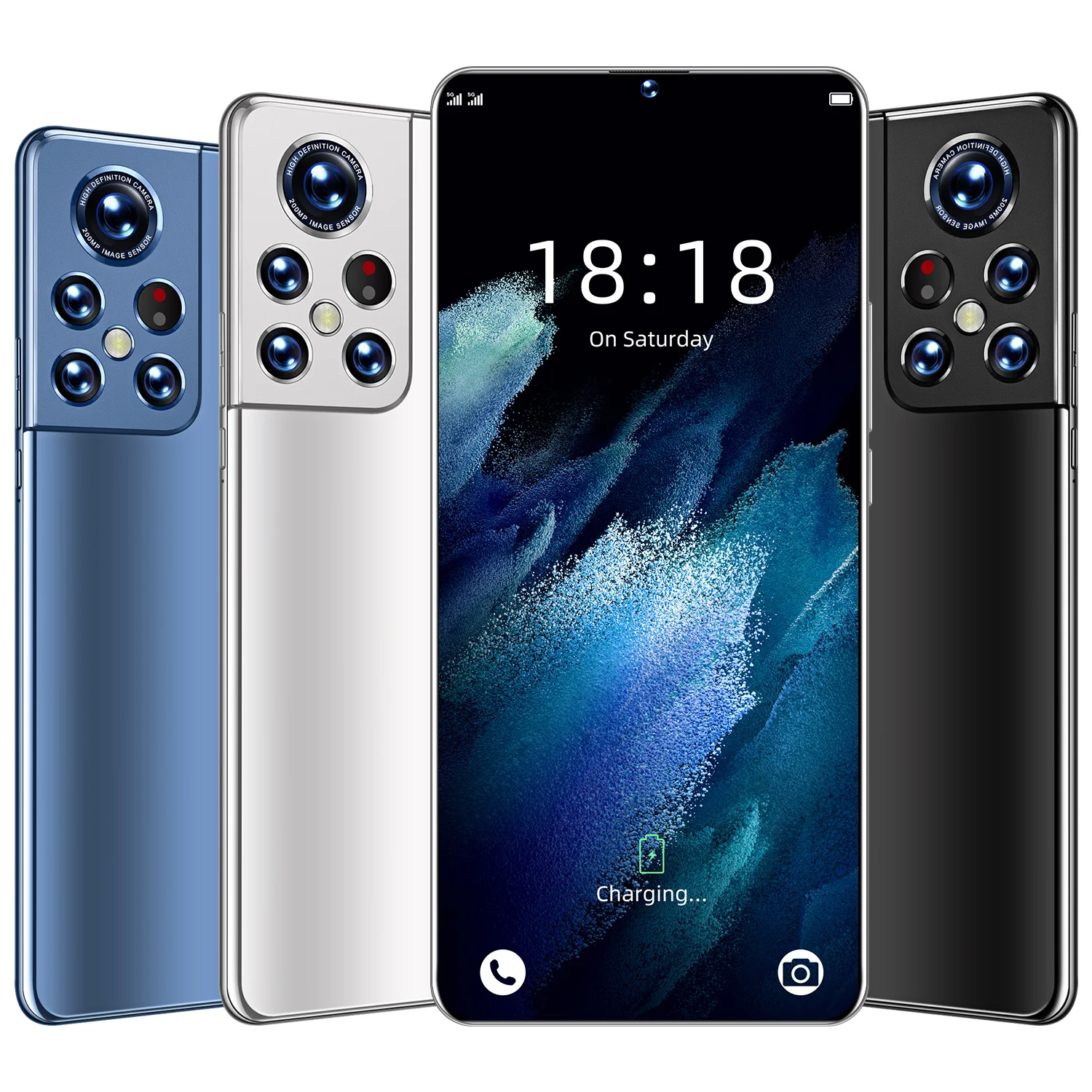 5G Smartphone S22U   6.9 inch Full Screen 16+512GB Android Mobile Phones With Face ID Original Unlocked Cell Phone
