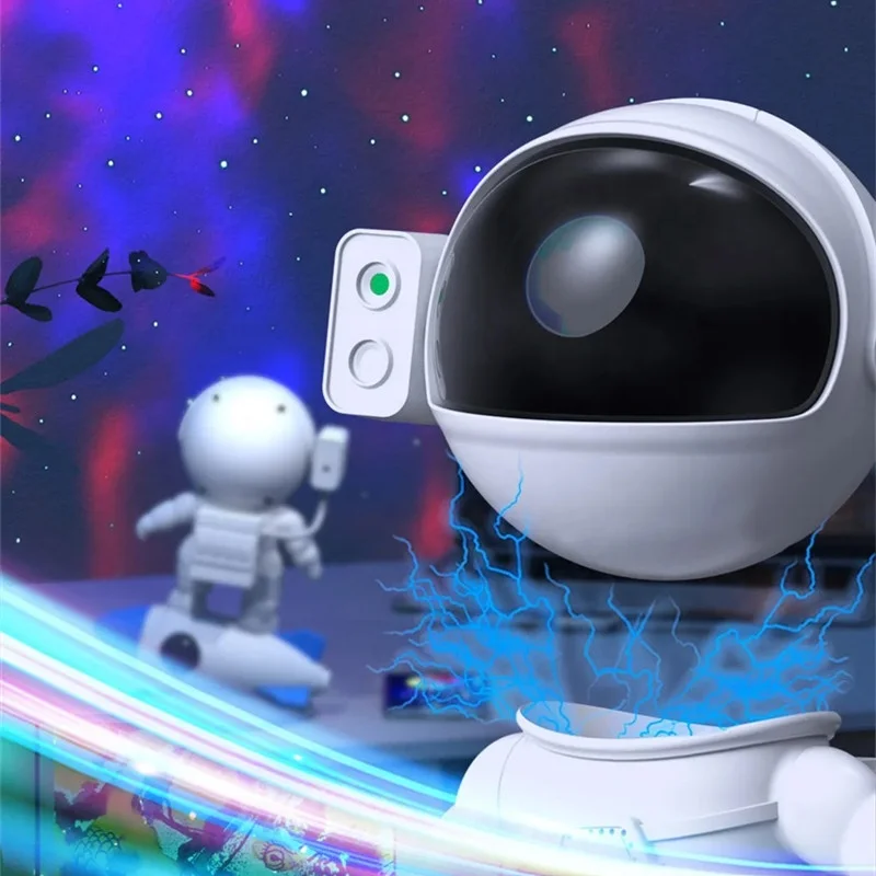 Lonvel Fast Shipping Space Man Spaceman Night Light LED Star Projector Lamp Astro Sky Starry Clouds Projector for Ceiling