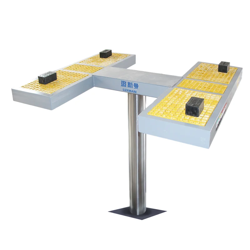 Hydraulic 1 post inground car washing lift  parking lift