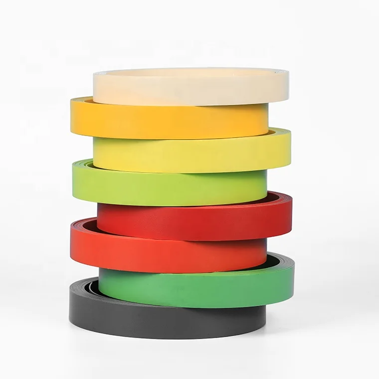 the 2022 new style High gloss colorful 18mm pvc edge banding from China