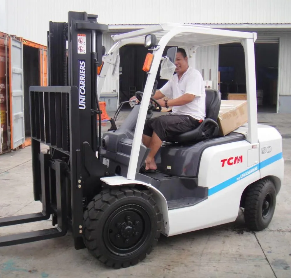 Подержанный вилочный погрузчик TCM 3T на продажу JapanTCM FD30 foklift, высокое качество и хорошая цена, Подержанный дизельный погрузчик TCM 3T на продажу