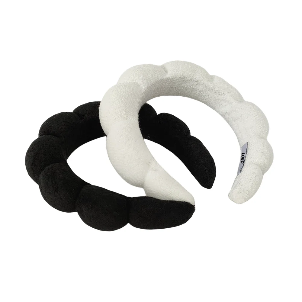 Hot Selling Headbands For Women Hair Accessories Solid Colorful Luxury Fashion Spa Hairband For Girls