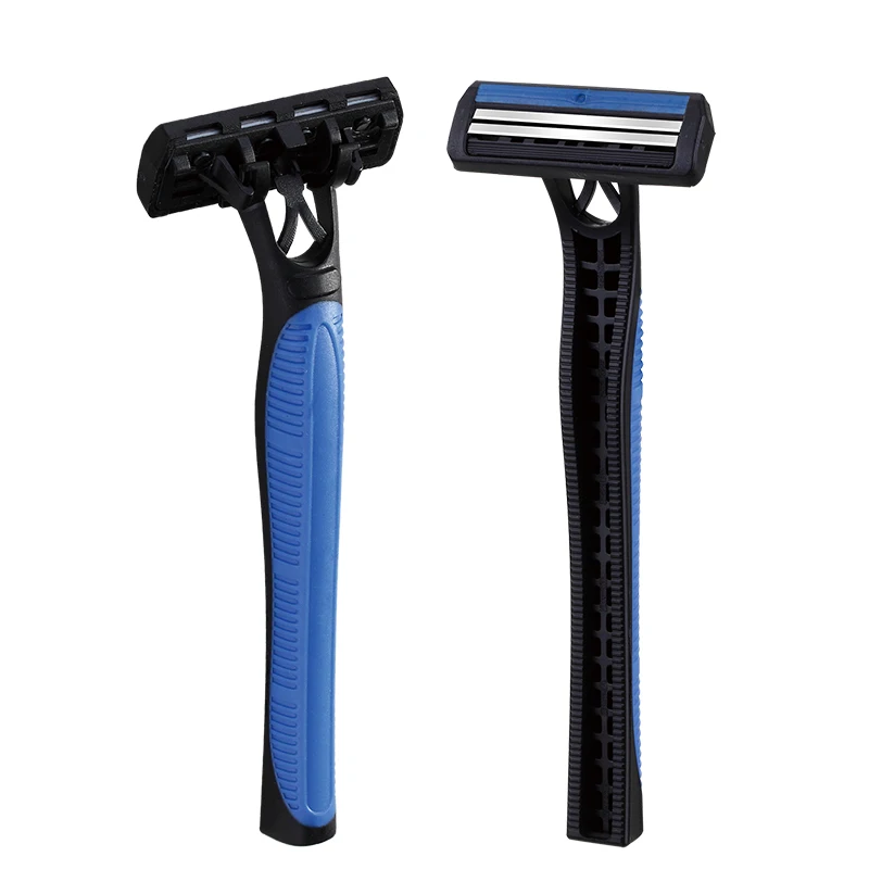 Twin Blade Rubber shaving razor Pivoting Razor for Men