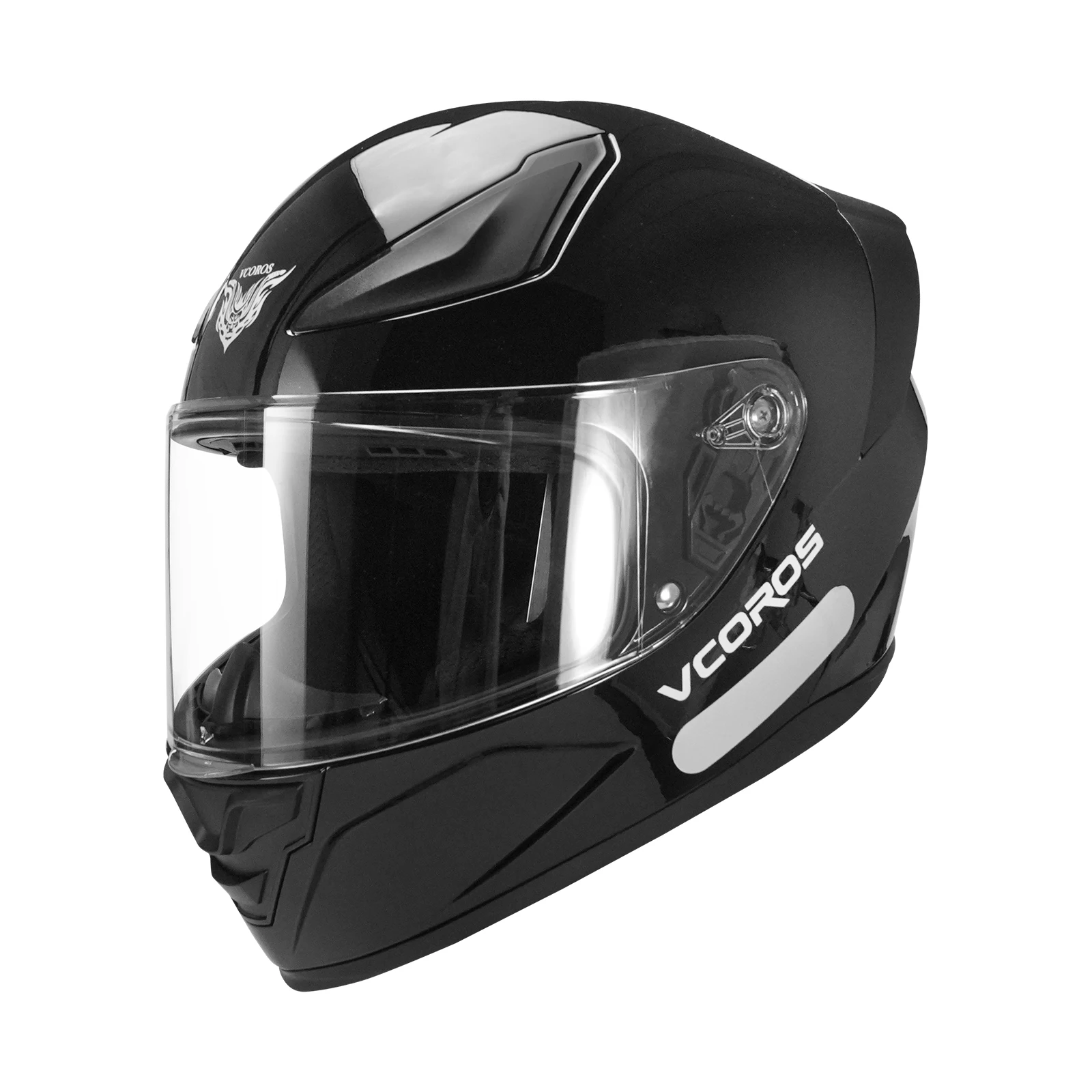Helmet Motorcycle Full Face, WS-609 ABS Unisex Motorcycle Sport Helmet,Protective Safty Helmet with Visor DOT Approved