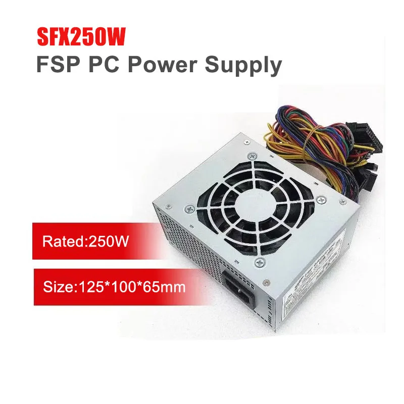 Zumax 250W 300W 350W 450W Silent Mini Atx Power Source iTX / Flex  PSU Computer Power Supply FSP180-55SFX