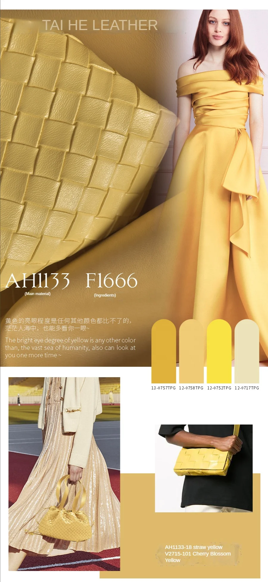 leather manufacturer Production PVC natural leather material Woven pattern