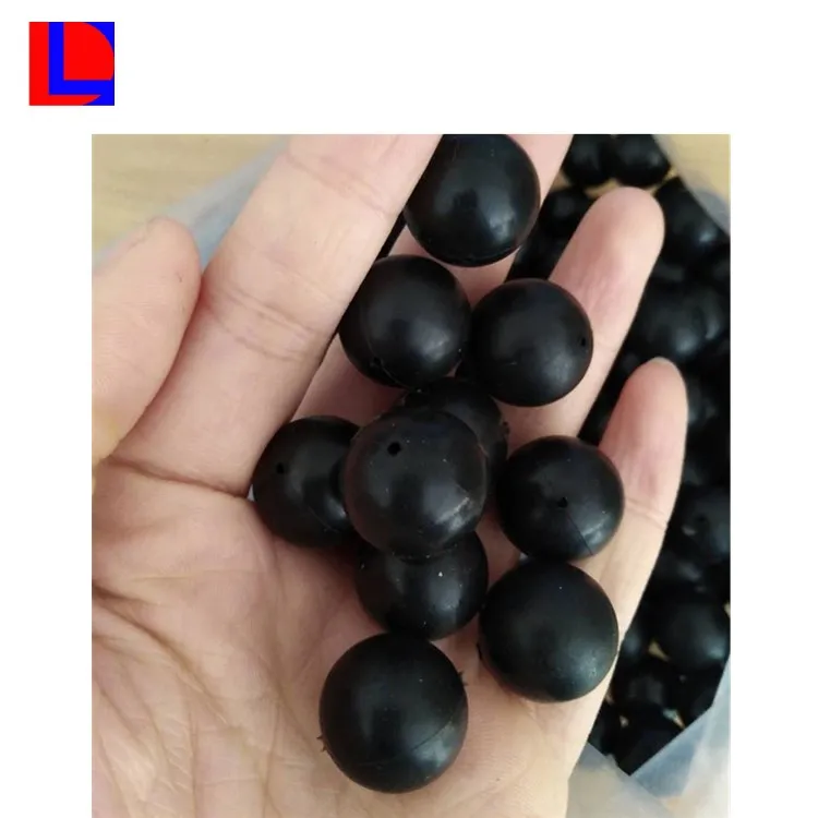 2017 solid hard black rubber bullet ball for gun