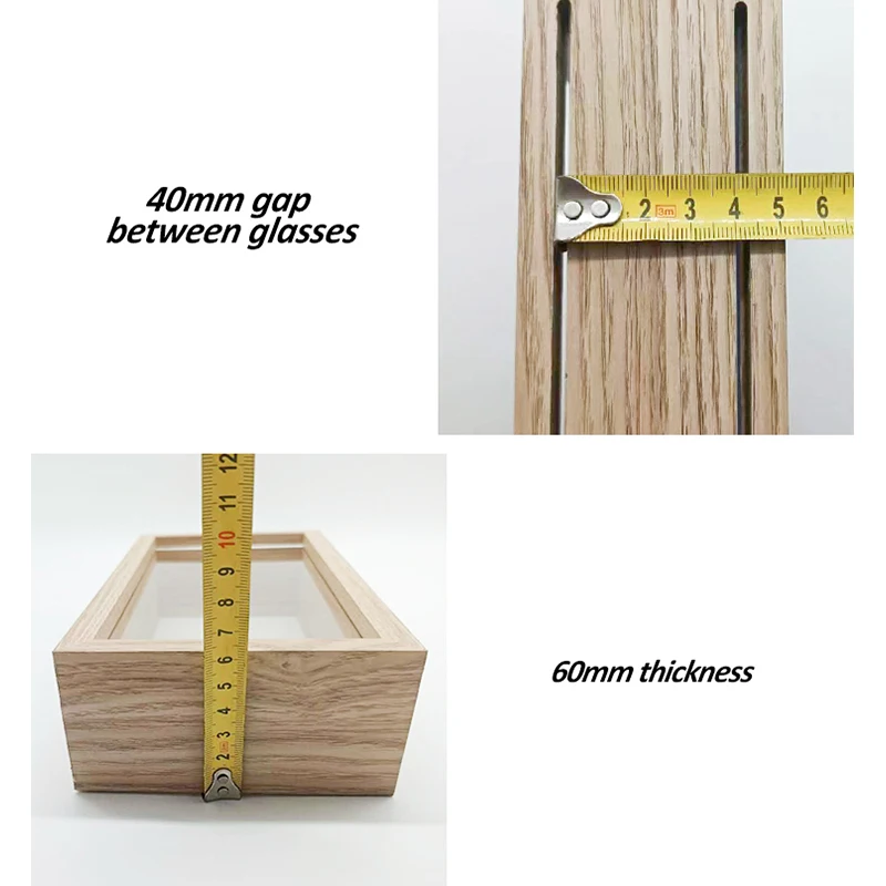 Wholesale shadow box frame 3D Transparent Specimen DIY Frame for dry flower home decoration