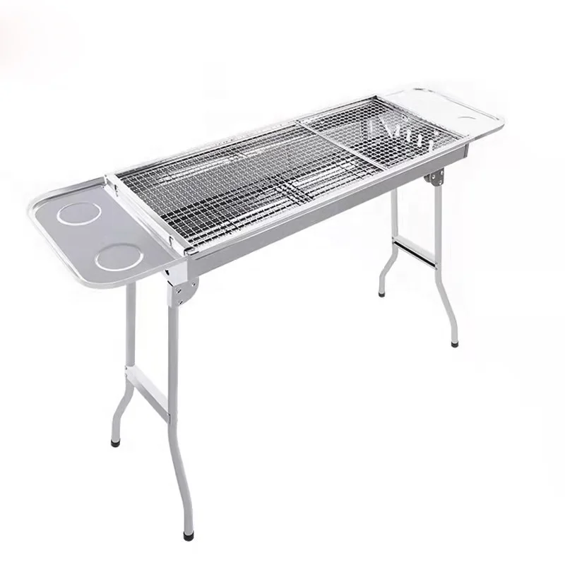 
stainless steel Cyprus BBQ Commercial Rotating charcoal bbq grill 