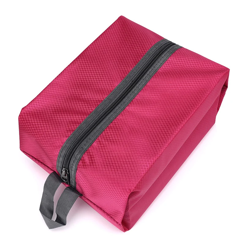 Wholesale Multi-Functional Waterproof Shoe Bag Travel Shoes Bag Nylon Zipper Shoe Bag