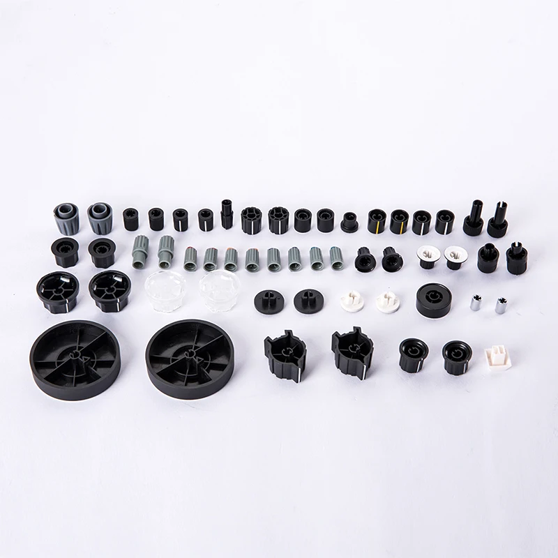 China Manufacturer supply miniature plastic knob plastic flat knob custom transparent plastic knob