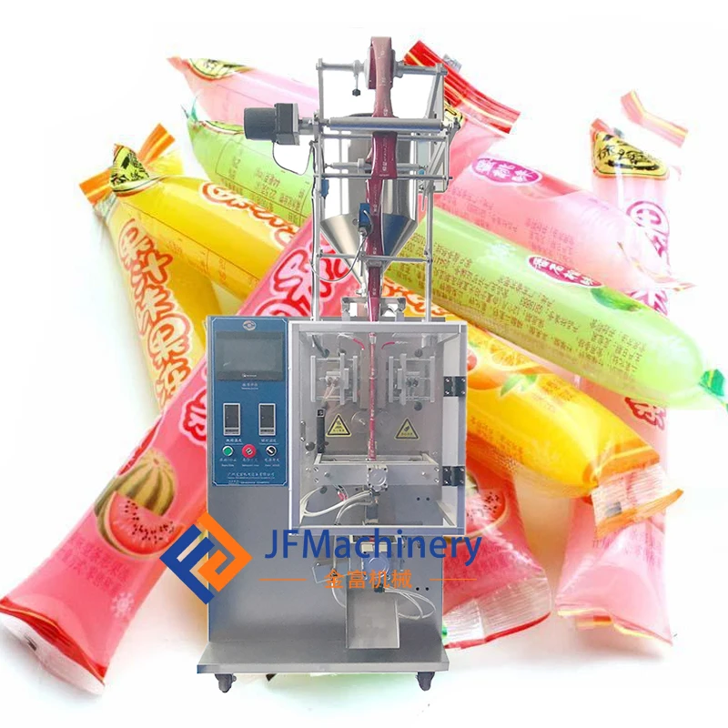 High speed fruit juice mango juice ice lolly juice liquid sachet packing machine