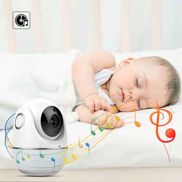 Hdking беспроводной Wi-Fi 75 градусов объектив 5 дюймов плач Обнаружение звука в помещении мониторинг детских мониторов