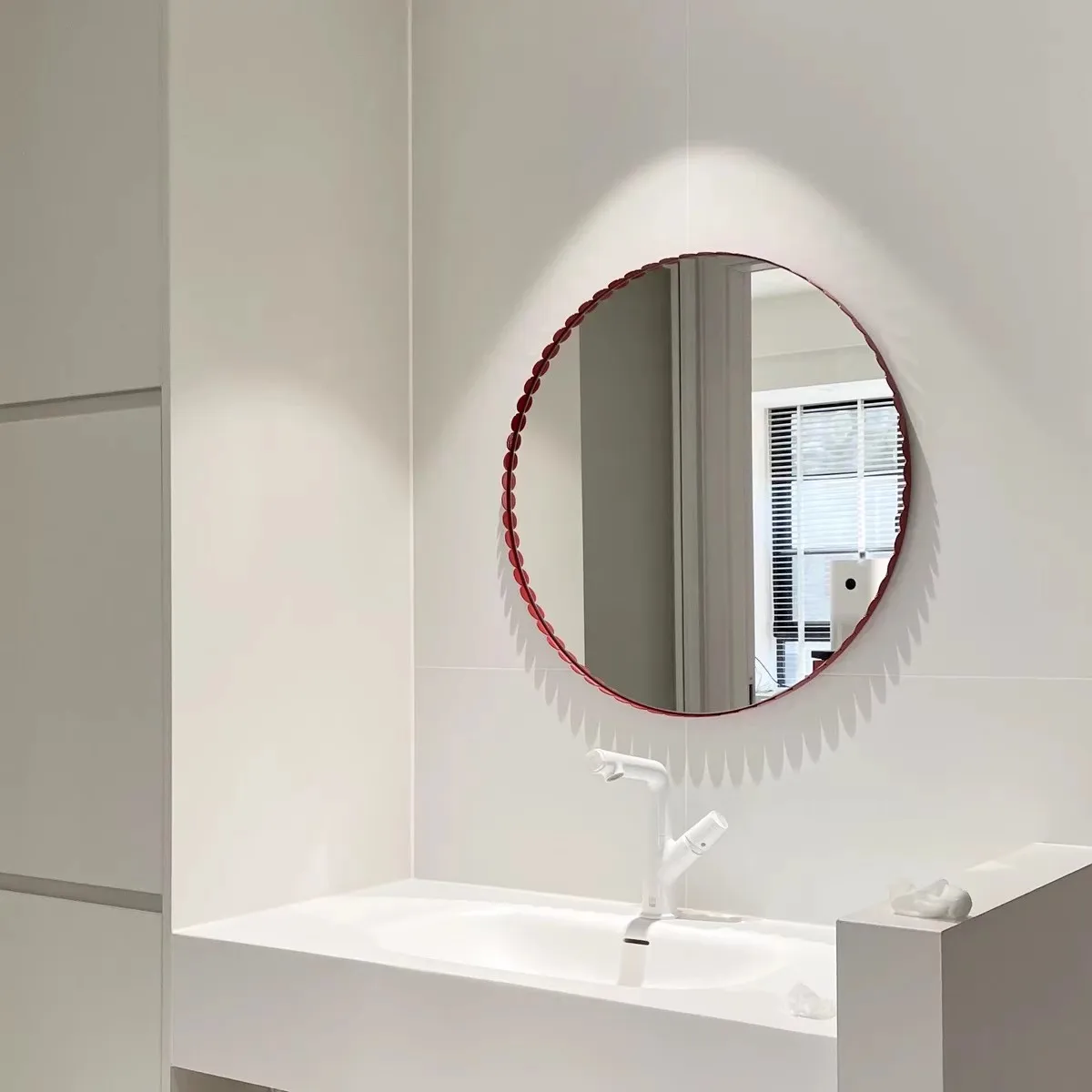 Nordic minimalist design Interior decorative mirror modern living room mirror Wall Mirror for Bathroom Living Room