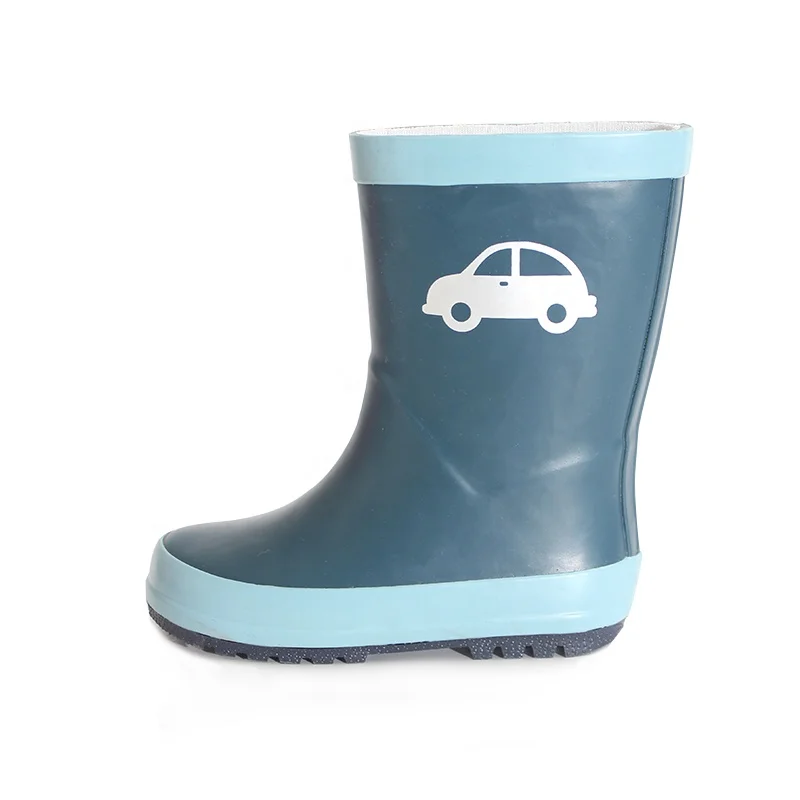 2021 Wholesale Fashion Kids Waterproof  Rubber Comfortable Toddler Kids Rain Boots
