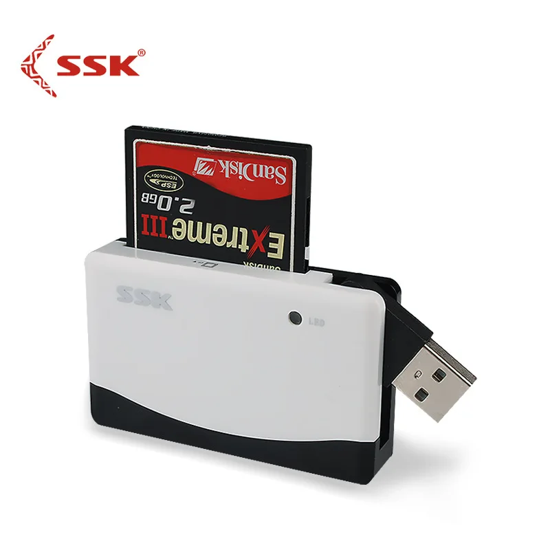 2023 Новый SSK biwang USB2.0 мульти-в-одном кард-ридер 2nd generation SCRM057TF карты SD карту