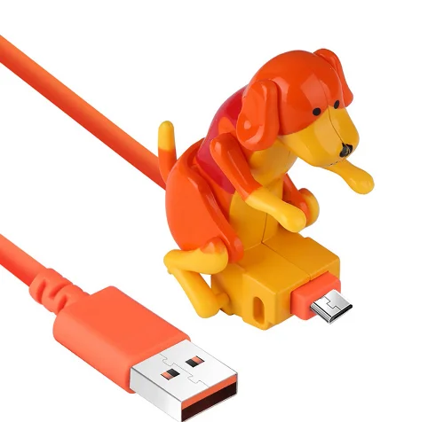 2022 Funny Humping Dog Fast Charger Cable Fast Dog Phone Charging Rogue Dog Date Cable