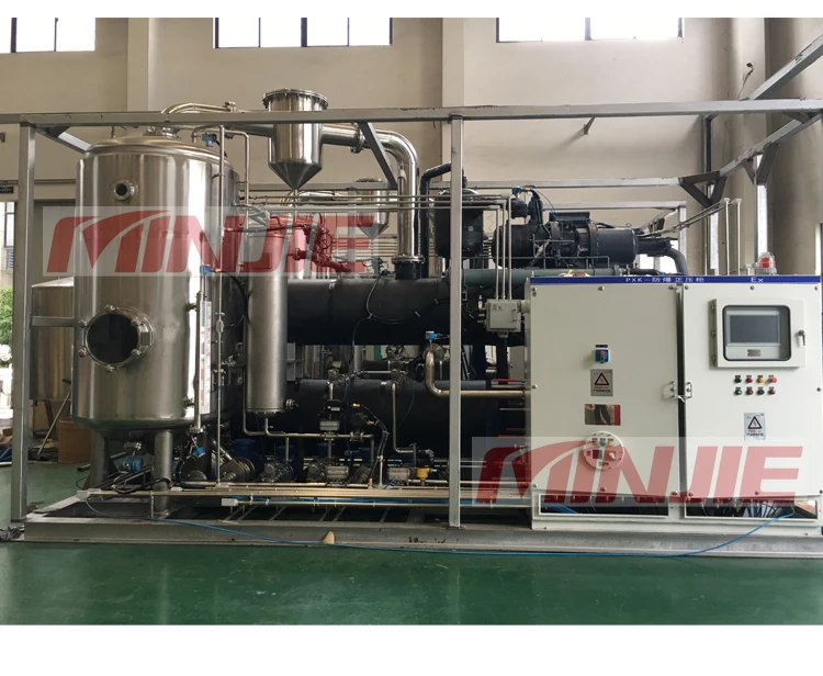 Pharmaceutical dehydration double effect evaporator