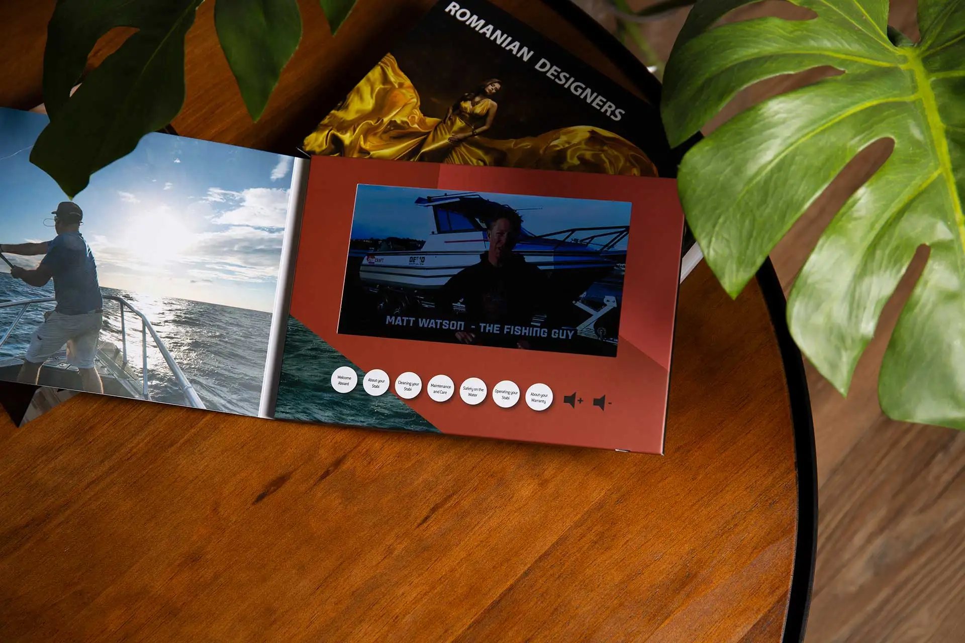 
Best price paper advertising player 7 inch LCD display brochure video visiting card 