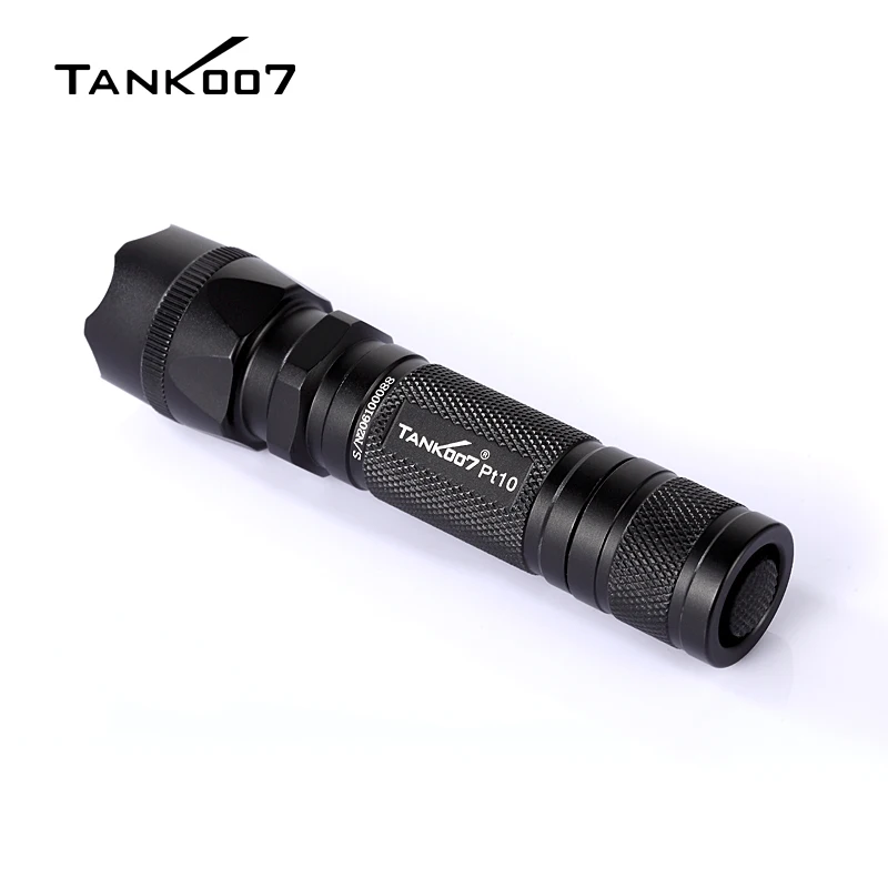 Tank007 High power torch light long range EDC Outdoor security waterproof flashlight led super bright tactical flashlight