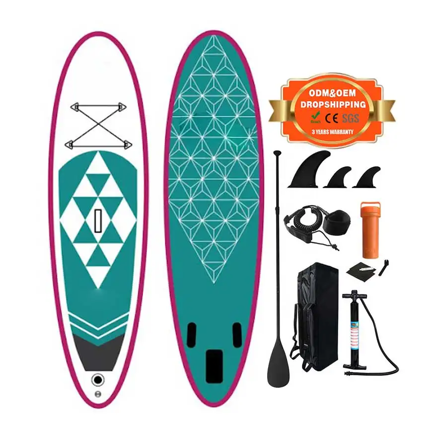 High quality oem 10.6ft sup paddle board surf boards CE inflatable paddle board paddleboarding sub supboard standup surfboard (1600383197421)