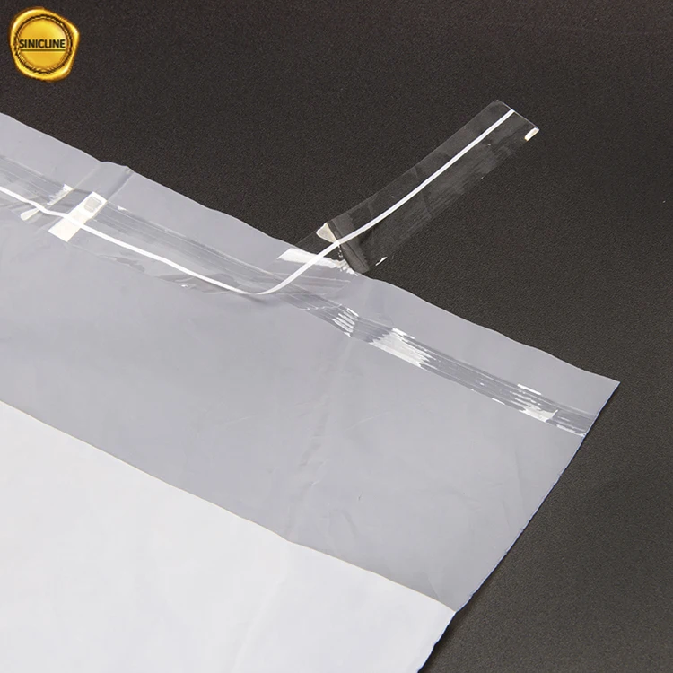 Sinicline eco bag friendly Corn starch polybag custom biodegradable compostable plastic bag