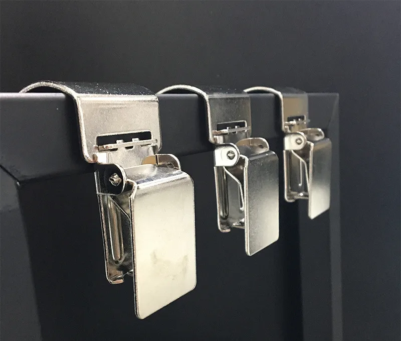 Hot selling carpet clips flat metal clip spring clamp