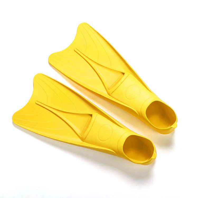 china wholesale  silicon short  free plastic diving fins