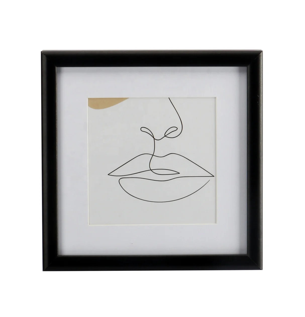 23*23 cm Wood White Glass For Photo Frame with Stand Wooden Pictures Frames for Home Decor Pictures Frames Baroque Decoration