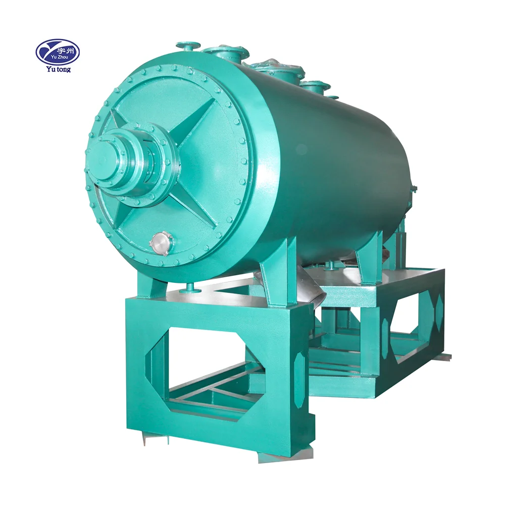 ZKG series Organic solvent rotary Horizontal vacuum rake drying machine vacuum harrow dryer