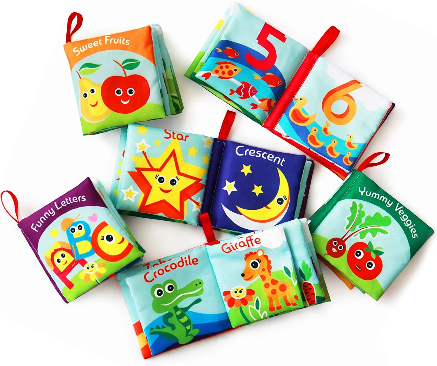 EN71 Customised soft water children felt kid cloth baby book cloth fabric for early education