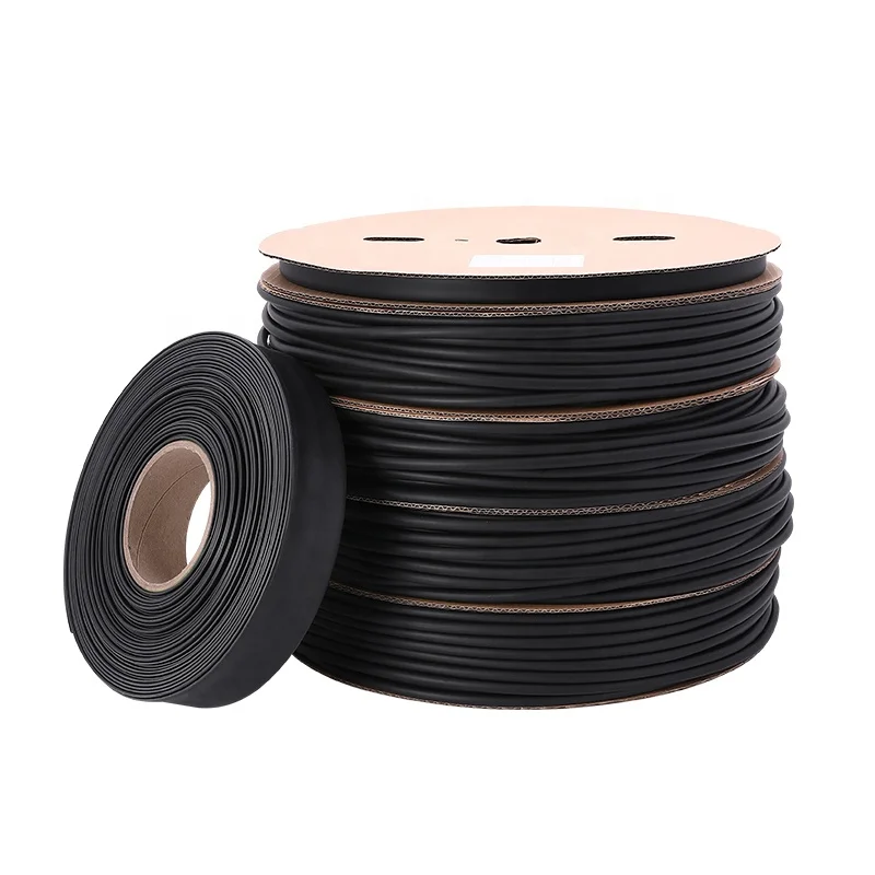 4x High Shrinkage Transparent Adhesive Semi-flexible Wear Resisting Waterproof Solvent Resistant Oil Resistant Heat Shrink Tube