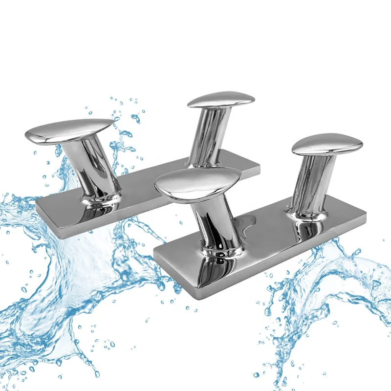 2023 Boat Parts Marine Hardware 316 Stainless Steel Horn Bollard