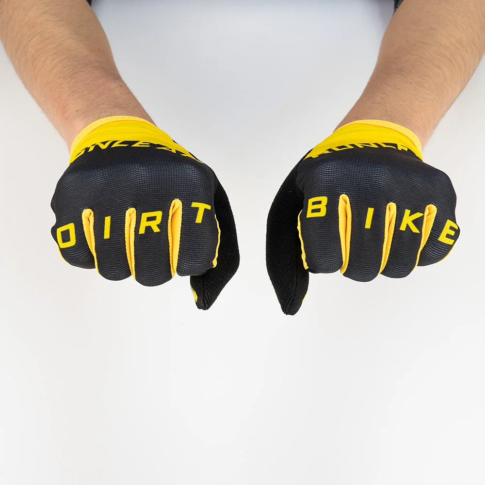 New Custom Motocross Racing Gloves For BMX ATV MTB MX Moisture Wicking Biking Breathable Touch Screen Motorcycles Gloves