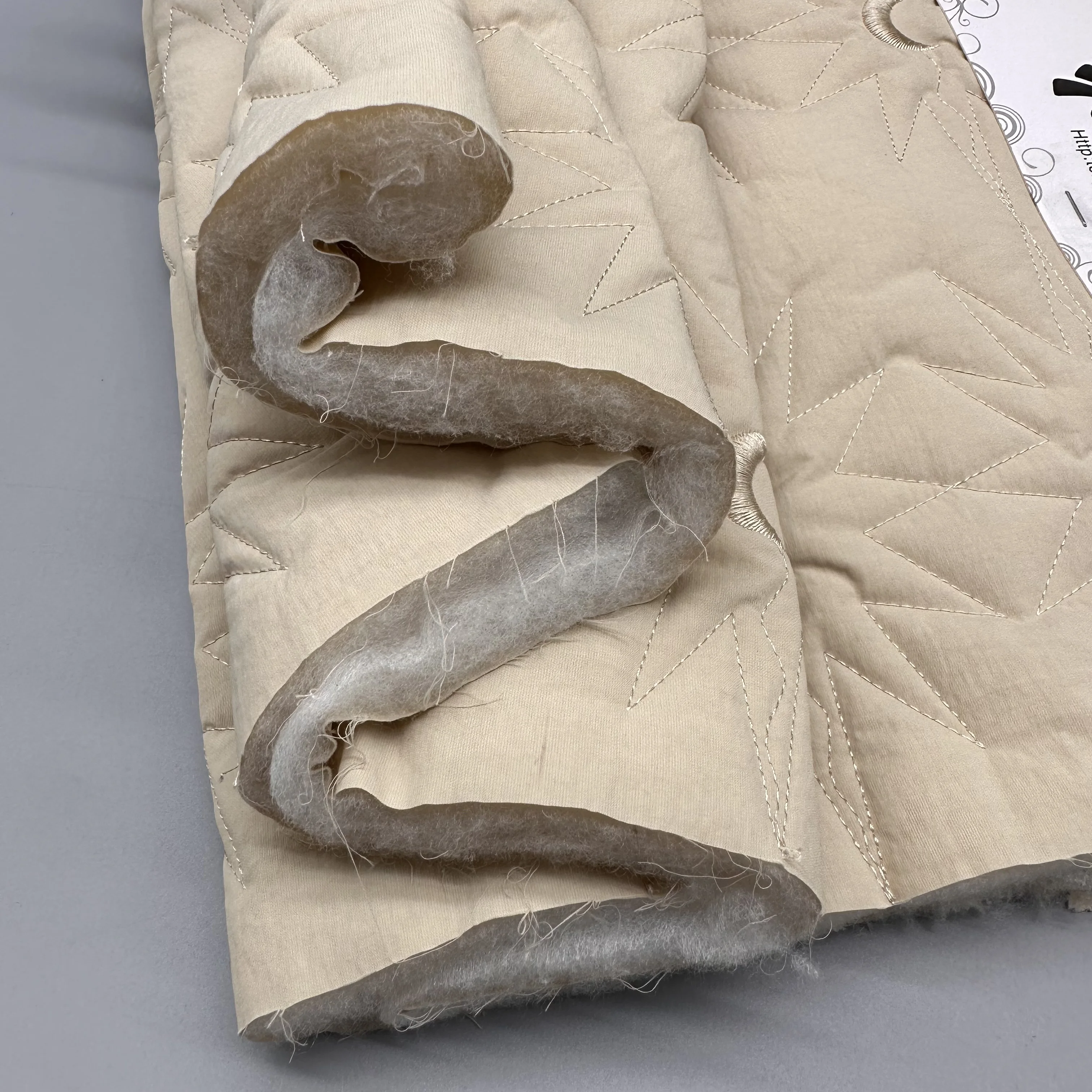 Hot selling matte Waterproof windproof Nylon Taslon Quilted fabric in stock