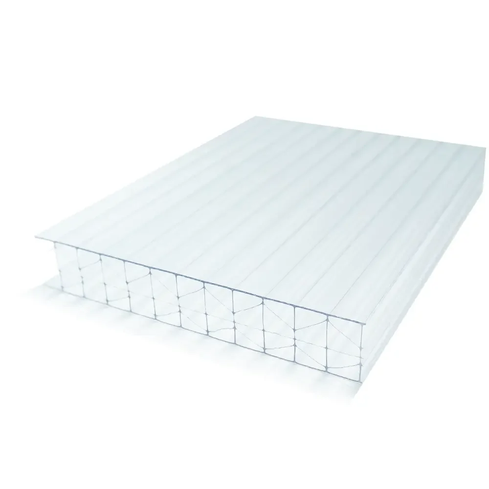 Outdoor Anti-UV 4mm-30mm Polycarbonate Hollow Multiwall Sheet For Building Material