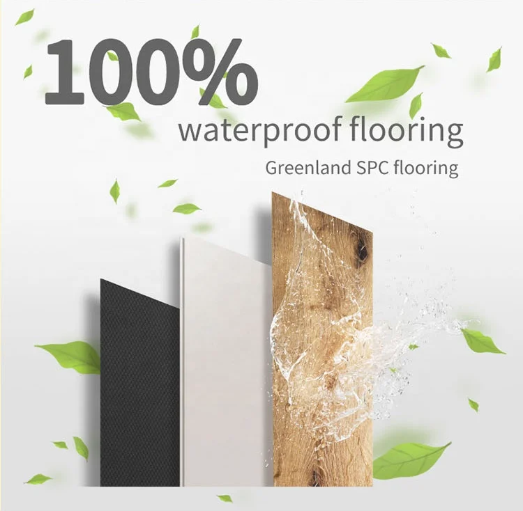 
Vinyl Tile Spc Dryback Click Wide Waterproof Indoor Flooring 